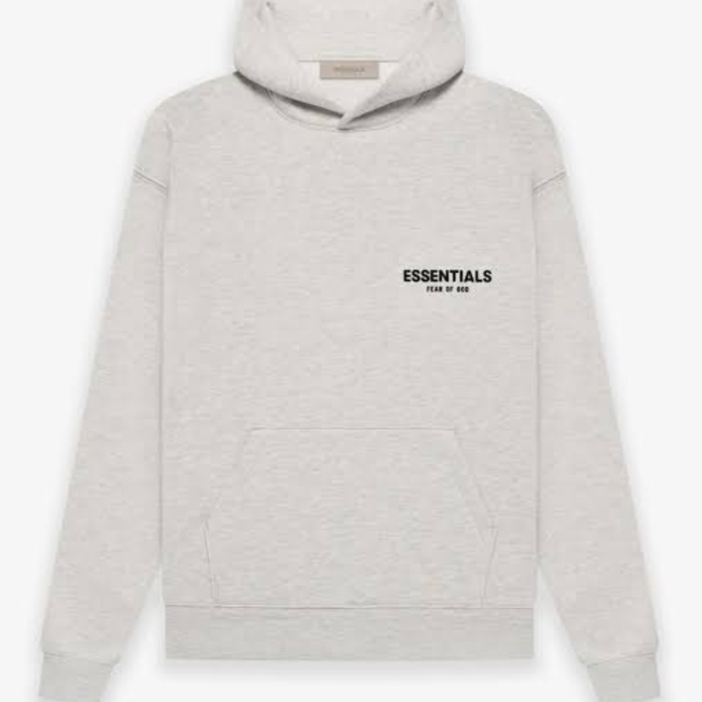 NWT LRG Essentials By Fear Of God Light Oat Hoodie